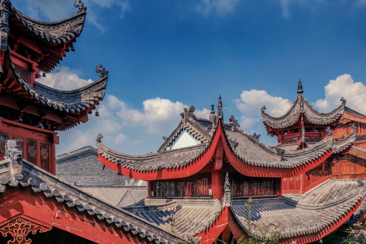 无人机古建筑航拍